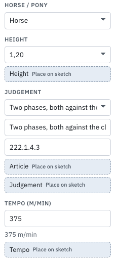 Class properties